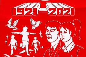“武汉剪纸”非遗传承人毛明月：用刻刀记录百年党史图片