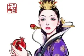 韩国插画师笔下的迪士尼反派，颜值比公主还美，王子都看着迷了图片