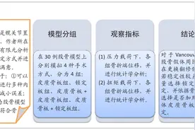 Vancouver B2型股骨假体周围骨折锁定板或皮质骨板不同内固定方式的生物力学分析图片