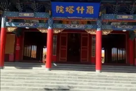 千年古刹一一武威鸠摩罗什寺图片