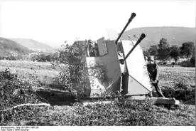 1944年意大利中部战役古塔斯夫防线德军14装甲军司令部保卫战图片