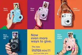 富士推出新款拍立得「 Instax mini 11 」加入自动曝光功能图片