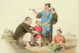 1793年，英国人绘制的乾隆时代的人物风貌及社会景象图片