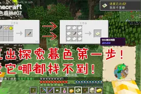我的世界暮色之旅07：击杀乌鸦制作魔法地图！探索暮色必备物品！视频封面