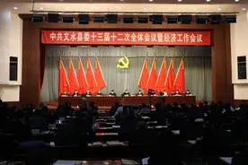 中共文水县委十三届十二次全体会议暨经济工作会议胜利召开图片