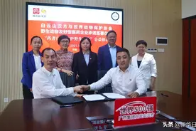 500强企业签署保护野生动物承诺书，引领我国医药行业保护生物多样性的步伐图片