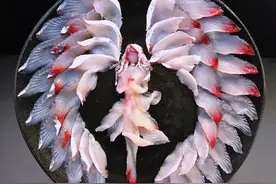 日本“刺身”艺术家，将少女形象摆盘！吸引数万人围观！馋死我了图片
