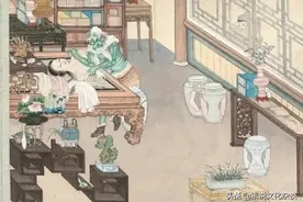 一张聊斋女鬼图，是清朝无名画师所画，一般人晚上都不敢看图片