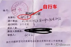 “95后”女医生骑行数百公里返岗 通行证让人泪奔图片