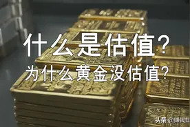 公开课：估值高低是怎么定的？为何黄金没估值图片