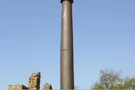印度有根“神秘铁柱”，历经千年而不生锈，至今科学家都无法解释图片