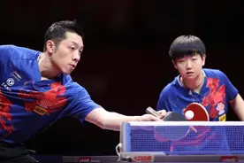 先赢樊振东/顾玉婷，再胜马龙/丁宁，许昕/孙颖莎“血战到底”混双夺魁图片