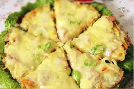 这样做的鸡蛋早餐饼你吃过吗？做法简单快速，和披萨一样美观好吃图片