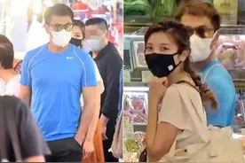TVB视帝一家担心家佣卫生防疫意识差 夫妻俩戴口罩亲自去市场买菜图片