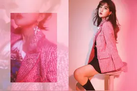 李艺彤宅在家拍写真，这也太美了吧图片