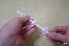 手工绳编教程，中国结里耳结扣的简单编法！图片