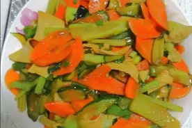 清爽家常小炒菜，开胃下饭，10分钟就可以上桌。图片