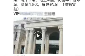 泰州市区这套别墅，开价1.5亿！每平米竟然高达5万元图片