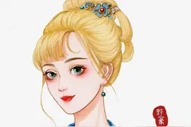 迪士尼公主们不仅换了发型，还穿上了汉服，这份中国风太美了图片