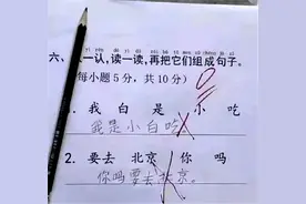小学生对期末考试有多敷衍？老师全程憋笑判卷，奇奇怪怪可可爱爱图片