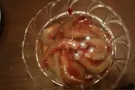 晨醒随笔之盐水呛虾图片
