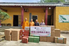 慈航万里，同愿同行——慧海公益走进苏北三地寺院图片