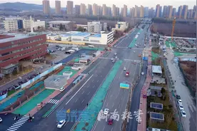 刘长山路西段“瓶颈”打通 济南市民出行将更加快捷图片