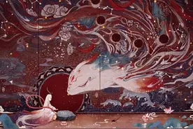 插画：古风神魔大手笔~超多细节！每一张图经得起放大镜的探究图片