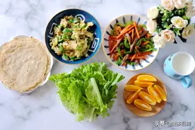 晒晒七天早餐，营养健康做法简单，一家四口吃得香，全天元气满满图片