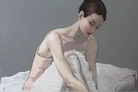 乌克兰女画家Katya.Gridneva  笔下的芭蕾少女图片