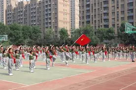 太飒了！槐荫区培新小学成立少年军校图片