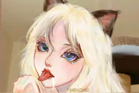 Reioie霓虹慕斯 猫咪拟人图片