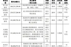 京蓝科技2019年报应收账款审计分析图片