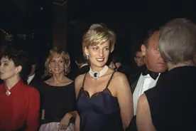 1996年，黛娜安王妃出席 Met Gala，温柔优雅图片