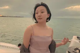 辣目洋子胖得坦荡，体重超120斤仍爱穿吊带裙，骨子里的自信真美图片