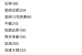16天5千多公里的贵云川自驾游花费好少，和跟团比起来太划算图片