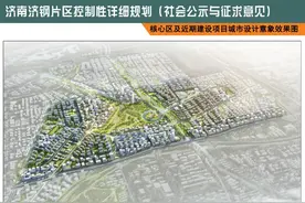 济南这一重要片区规划出炉！将建大型公园、多所学校、四纵三横干路系统……图片