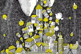 绘画素材—56幅好看有创意的线描画，不收藏备用真是太可惜图片
