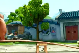 熊出没：翠花玩跷跷板把拖拖跷上天了，等了好久都没落下来视频封面