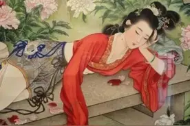 女子每晚都梦见和一男子缠绵，不久一穷书生来求亲，竟是梦中男子图片