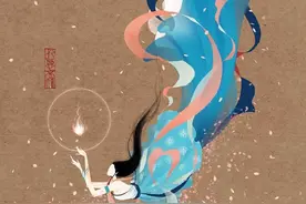 柔美中国风，百鸟拟人画 作者：呼葱觅蒜图片