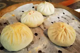 说说天津美食：豆芽馅包子和八珍豆腐图片