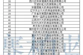 2019年全国连锁药店排名榜100强 国大药房第一图片