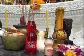 泰国的红色芬达，居然不是给人喝的…图片