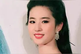 近日刘亦菲靠一块“三角布”上了热搜，网友惊呼：太豁得出去了图片