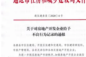 通辽这些家房地产开发企业被通报图片
