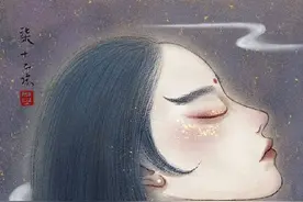 古风神魔板绘故事~她笔下的人物眼中有星辰大海图片