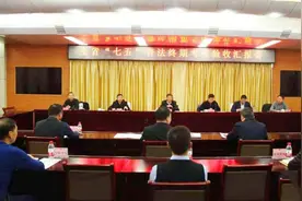 青海省“七五”普法终期考核验收第八组赴省交通运输厅开展考核验收工作图片