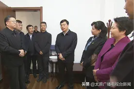 太原：韦韬在市人大常委会市政协机关走访调研图片