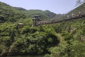 登封大熊山仙人谷五一一日游，游玩好去处，打卡很舒服图片